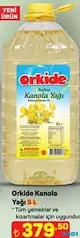 ORKİDE KANOLA YAĞI 5 L